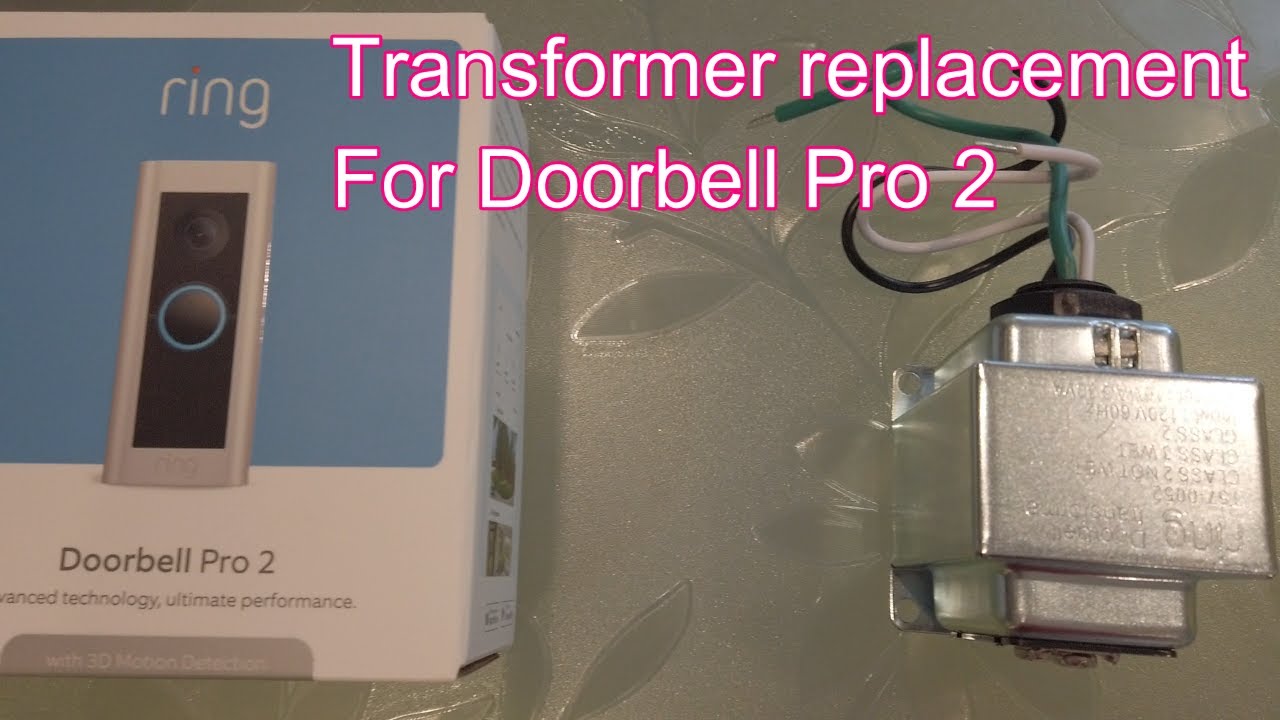 How to install transformer on Ring Doorbell Pro 2 Andy Huynh TV YouTube