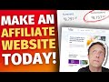 Make an AFFILIATE MARKETING WEBSITE 2021 with WordPress & Thrive - BEGINNERS TUTORIAL