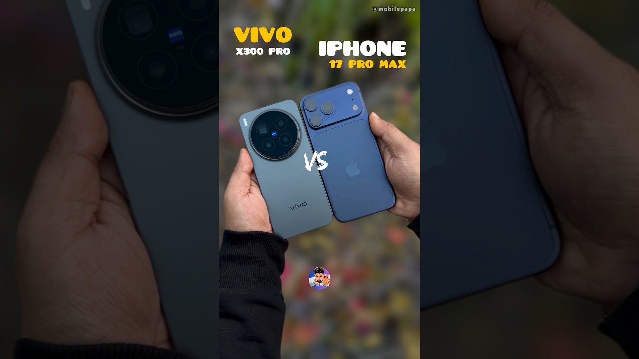Vivo X300 Pro Vs Iphone 17 Pro Max Zoom Test 