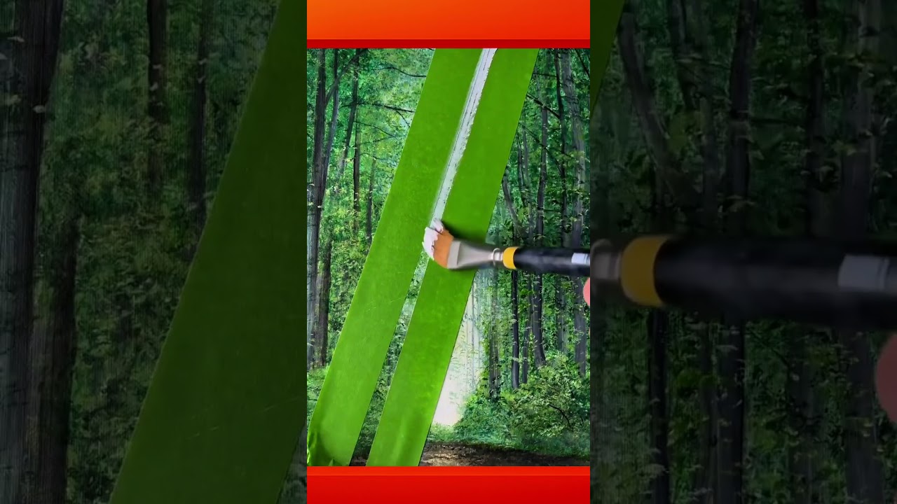 Watch Painting technique to create sunlight shining through the forest scene#artpainting #creativetutorial on YouTube Watch Painting technique to create sunlight shining through the forest scene#artpainting #creativetutorial on YouTube