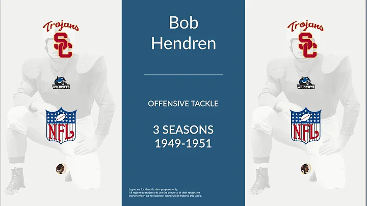 Bob Hendren: Football Offensive Tackle