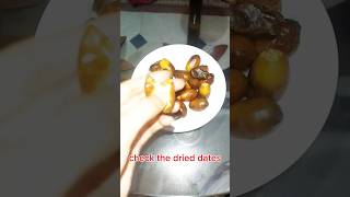 How to dry dates at home # shorts# cook