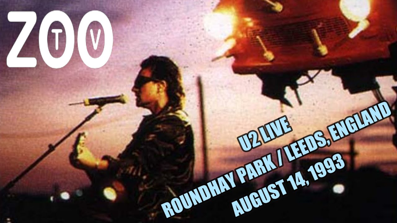 洋楽 U2 / ZOO EUROPA / Live on Tour in 1993 U2 Zoo TV / Zooropa Tour live from Leeds, England August