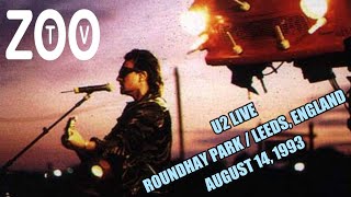 U2 Zoo TV / Zooropa Tour live from Leeds, England August 1993 Enhanced audio full show