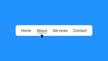 Navigation Menu Hover Animation in HTML & CSS | CSS Hover Animation