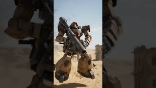MS-09F/trop Dom Tropen: The Dom Built to Hover in the Desert #Gundam #DomTropen