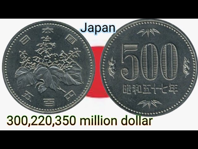 1982 Japan 500 Yen Coin Worth $300? Real Value Revealed - YouTube