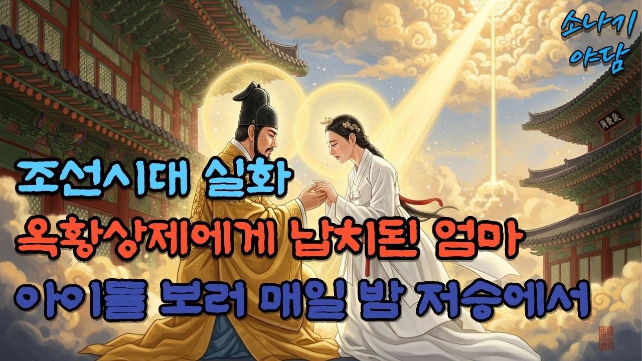옥황상제의 밥상/야담 민담 오디오북 수면동화 옛날이야기 야사설화 전설