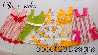 Beautiful Frock Designs 2025 | 20 Trending Baby Frocks in One Video | ICanSewing Collection