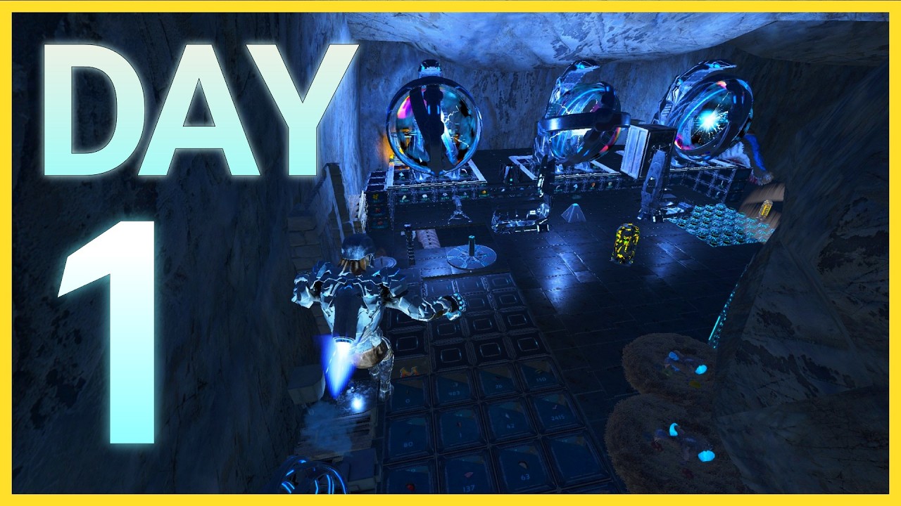 Лучшее начало, какое только может быть у соло-игрока | Solo MESA Ark PVP