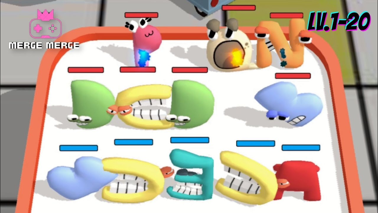 Alphabet Monster Merge Master ( NO APK + MOD ) Part 1