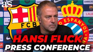 Hansi Flick, Full Press Conference After Fc Barcelona 4 - Rcd Espanyol 1 Laliga Ea Sports