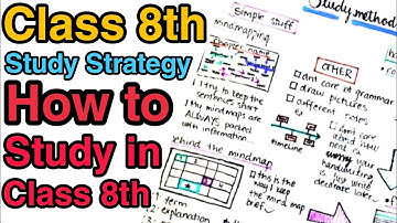 How to Study in Class 8th | Class 8th Study Strategy | Hamari Kaksha