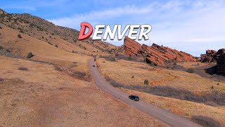Aerial Denver, Colorado - 4K Drone Footage, City Tour