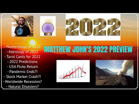 2022 PREVIEW: Astrology, Tarot & Predictions! USA Pluto Return! Pandemic Ends? Stock Market Crash?!