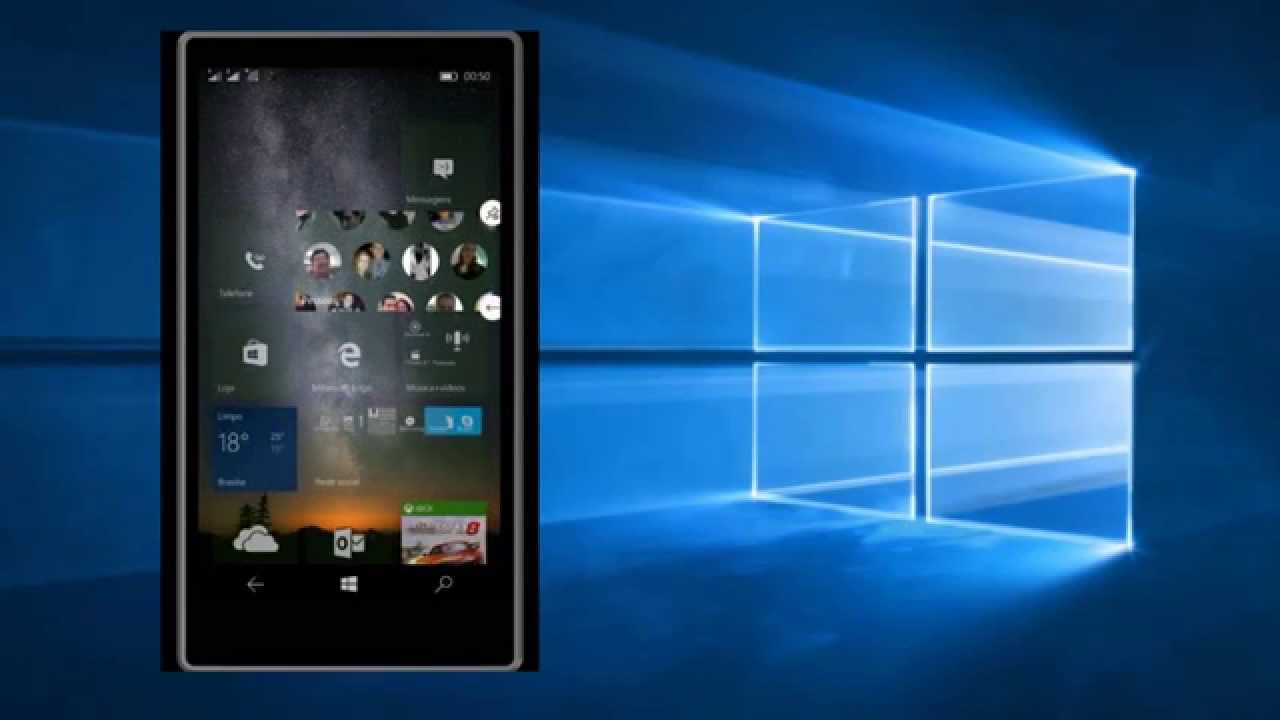 Windows 10 Mobile Insider Preview Build 10166 Lumia 535 YouTube