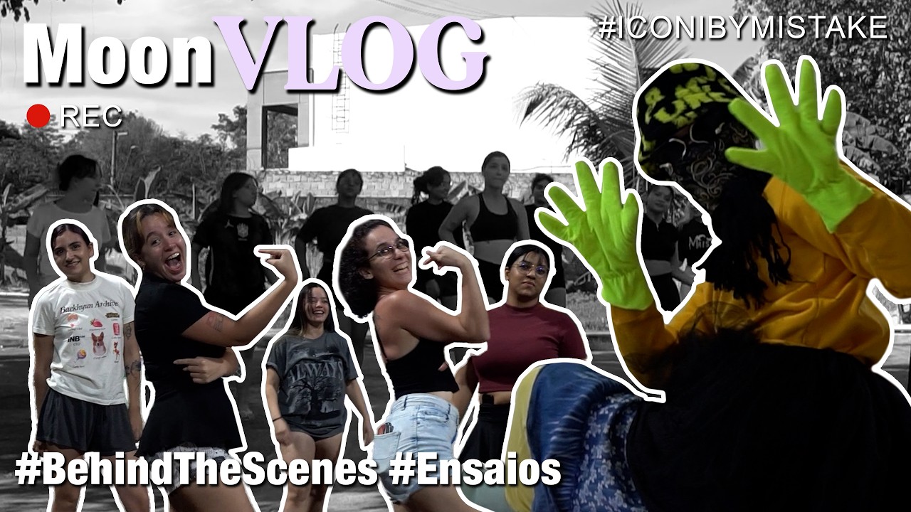 [MOON VLOG] LE SSERAFIM x ILLIT x KATSEYE - ‘ICONIC BY MISTAKE’ | 커버댄스 - Behind The Scenes
