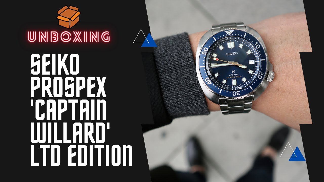 Unboxing 2020 Seiko Prospex 1965 Dive 55th Anniversary Limited Edition  SLA043J1 - YouTube