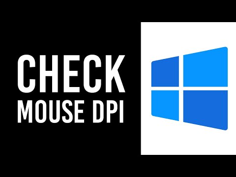 How to Check Mouse DPI (Windows)