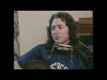 Rory Gallagher - Ride On Red & interview with Carolyn Fisher in the Shelbourne Hotel, Dublin 1983