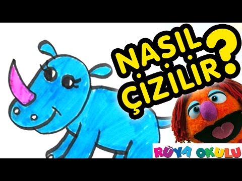 Video: Bir Gergedan Nasıl çizilir