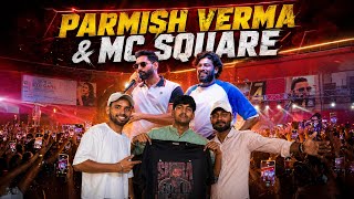 Parmish Verma Aur MC Square Live Performance 😱 | Sirsa OHM Fest Vlog 🔥