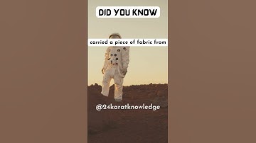Neil Armstrong Carried A Piece Of Fabric When.. 🌙 #shorts #shortsfeed #viral