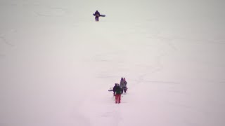 Wife uses app to find husband trapped in snow