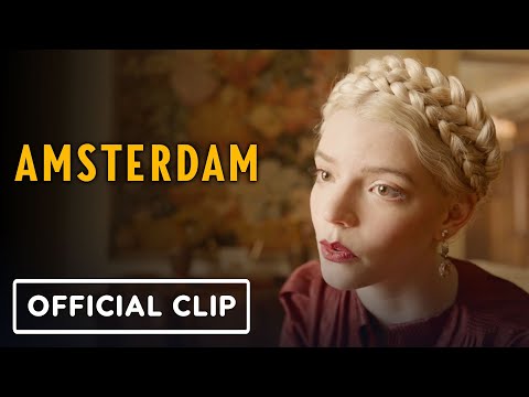 Amsterdam - official 'raise my voice' clip (2022) anya taylor-joy, christian bale
