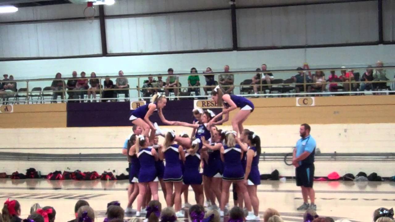 Pyramid Competition BVNW JV UCA Stunt & Pyramid Competition 2015 - YouTube