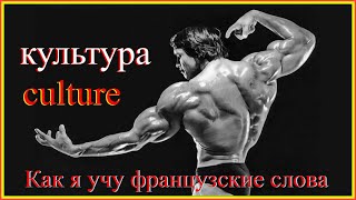 Как я учу французские слова: культура - culture#французскийбыстро#русско-французские-слова