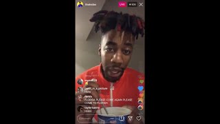 Dax fails at joke live | Instagram live-stream