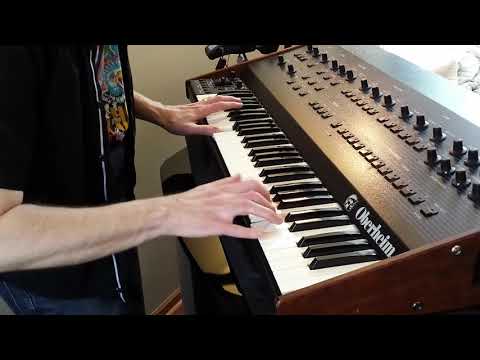 Van Halen - Jump - Keyboard cover on Oberheim OB-8 - Keyboard Only