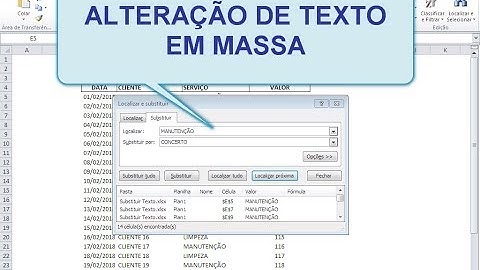 Como Utilizar Função LOCALIZAR e SUBSTITUIR Texto em Planilha Excel