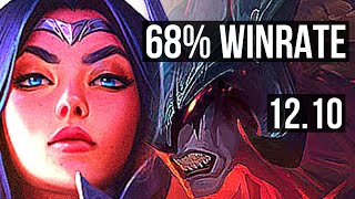 IRELIA vs AATROX (TOP) | 68% winrate, 7 solo kills, 11/2/8, Dominating | BR Grandmaster | 12.10