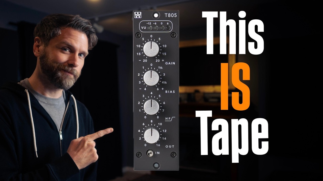 The First Tape “Emulator” That Actually Fooled Me | Walters Audio T805