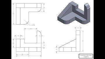 SolidWorks Education Detailed Drawing Exercises Tutorial 05