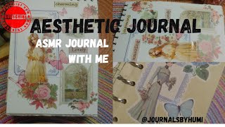 ASMR Aesthetic Journal | Vintage Journal | #asmr #aestheticjournal #viralvideo #journal