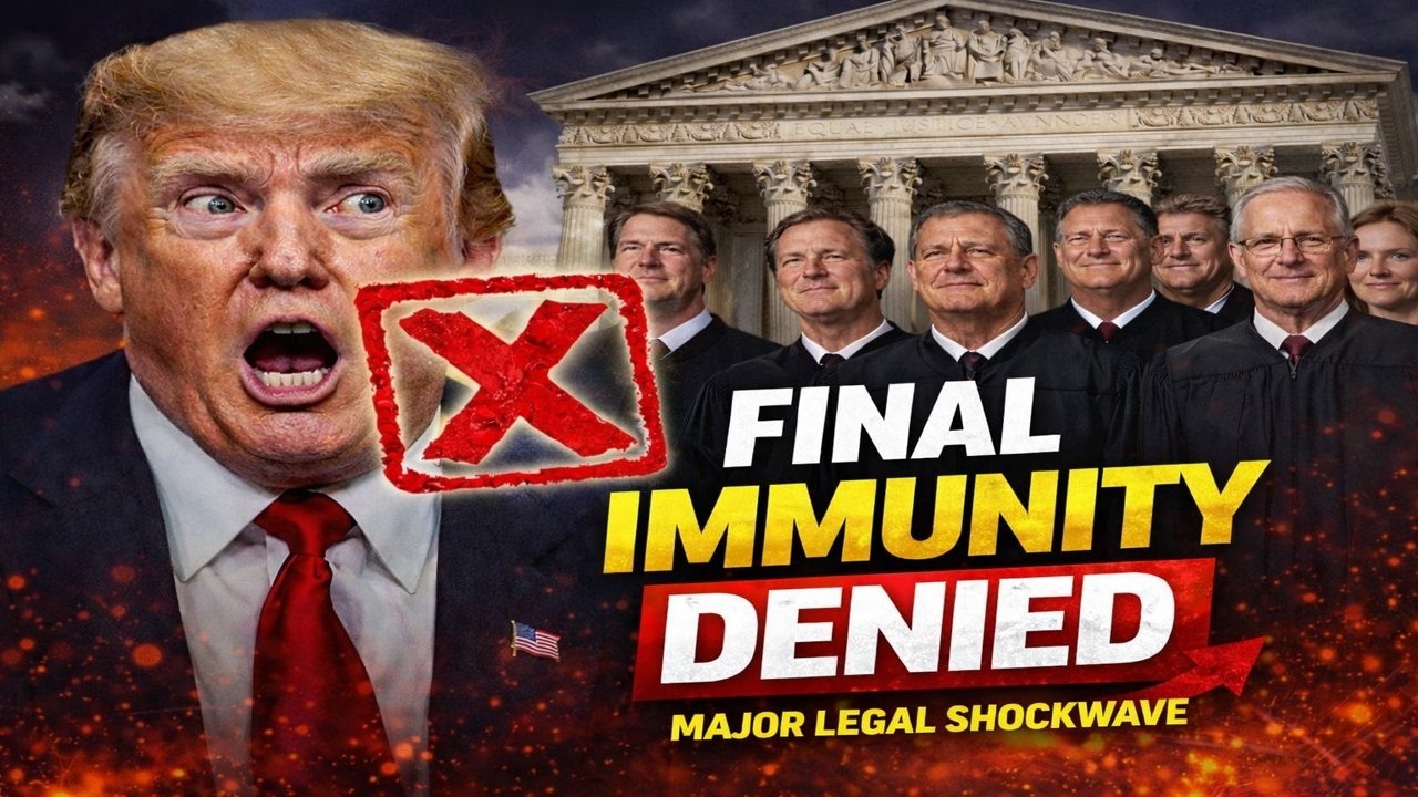 ✅ BREAKING: Supreme Court Delivers Major Legal Blow as Trump’s Final Defense Collapses