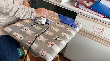 Fast pressing of Nebula quilt Block 1