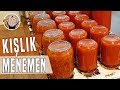 Kışlık Menemen - Kırmızı Biberli Domates Sos | Hatice Mazı ile Yemek Tarifleri