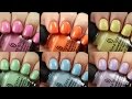 China Glaze 2017 Pastels | Live Application + Dupes