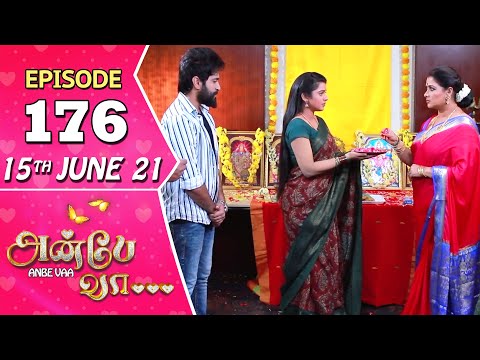 Anbe Vaa Serial | Episode 176 | 15th June 2021 | Virat | Delna Davis | Saregama TV Shows Tamil