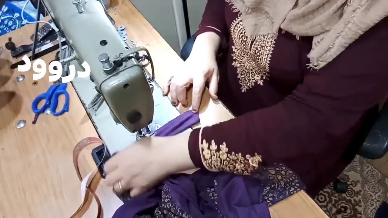 بڕین و دوورینی ماکسی یەخەی قۆپچە بەهیوای سود