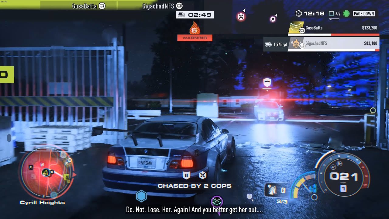 Угоняем самый желанный BMW M3 GTR для Razor | NFS Unbound: Lockdown