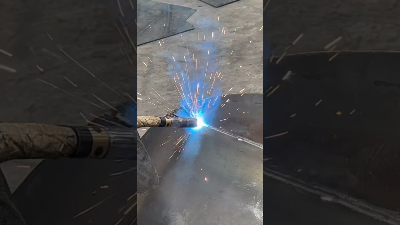 Metal Inert Gas MIG welding process 