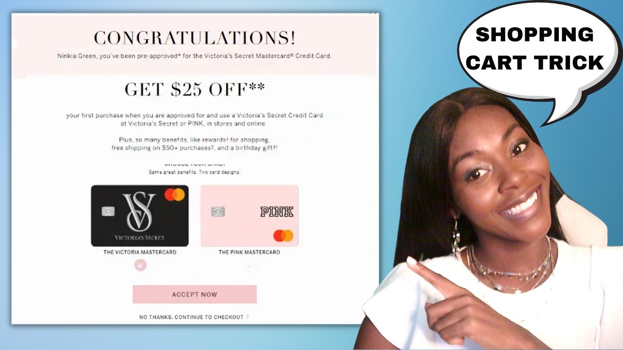 Shopping cart trick for Victoria Secret Rickita YouTube