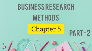 business research methods/ chapter 5/ data collection