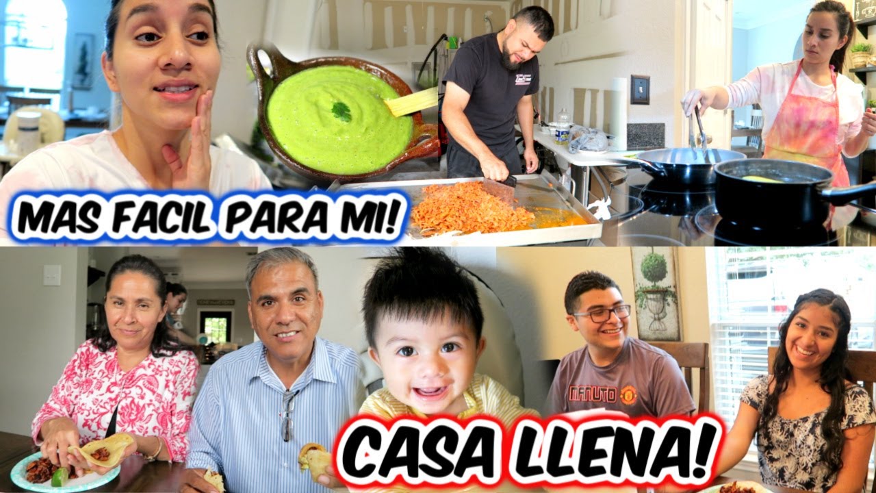 Tuve VISITA en mi CASA! 🏡 Ya PRONTO TENDRE UNA GRAN AYUDA‼️😓👏 La FAMOSA RECETA de SALSA VERDE🌶😋