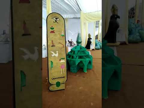 حفله راس السنه ديكور فرعوني
